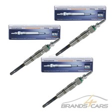 3x BERU GLÜHKERZE FÜR VW FOX 1.4 LUPO 6X 6E 1.2 1.4 POLO 9N 1.4  BJ 03-