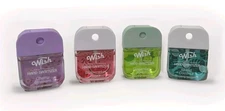 4x Wish Power Mist Hand Sanitizer 1.2oz Each Hydrating Moisturizing Palm Size
