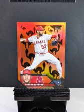 Carlos Estevez 2023 Topps Black Cats RC #US63 Rookie SSP #/10 Royals Angels