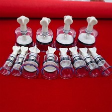 Vacuum Nipple Sucker Breast Clit Stimulate Suction Twist No Pump 2 Cupping BDSM