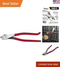 Klein D248-9ST 9-Inch High Leverage Diagonal Cutting Pliers for Professionals