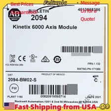 Allen-Bradley 2094-BM02-S Integrated Axis Module 15A Servo Drive US Free Tax
