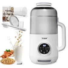 8-in-1 Nut Milk Maker, 40oz Blender Homemade Almond, Oat, Soy, Coconut milk, ...