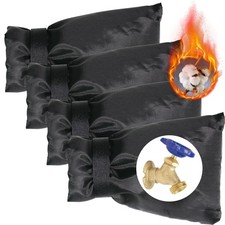 Outdoor Faucet Covers for Winter Freeze Protection, 4 Pack 8.5" H x 4