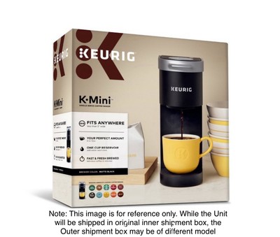 Keurig K-Mini V2 Single Serve Coffee Maker - Matte Black ~ Brand New (Open Box)