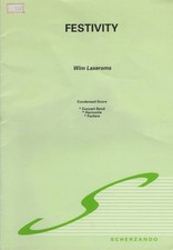 Brass band sheet music/W. Lacelloms: Festivities/March/Preview