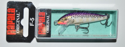 rapala f-5 pds minnow f5 original floating lure 2'' purpledescent
