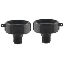 2X IBC Tank Adapter 275 330 Feines Gewinde 2Inch Wasserbeh&auml;lter