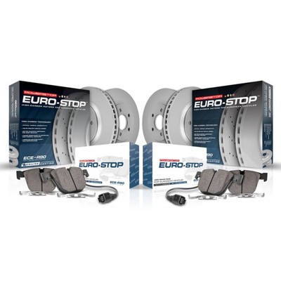 Power Stop Brake Kit For Audi A5/A5 Quattro 2008-2011 | Front & Rear | Euro-Stop