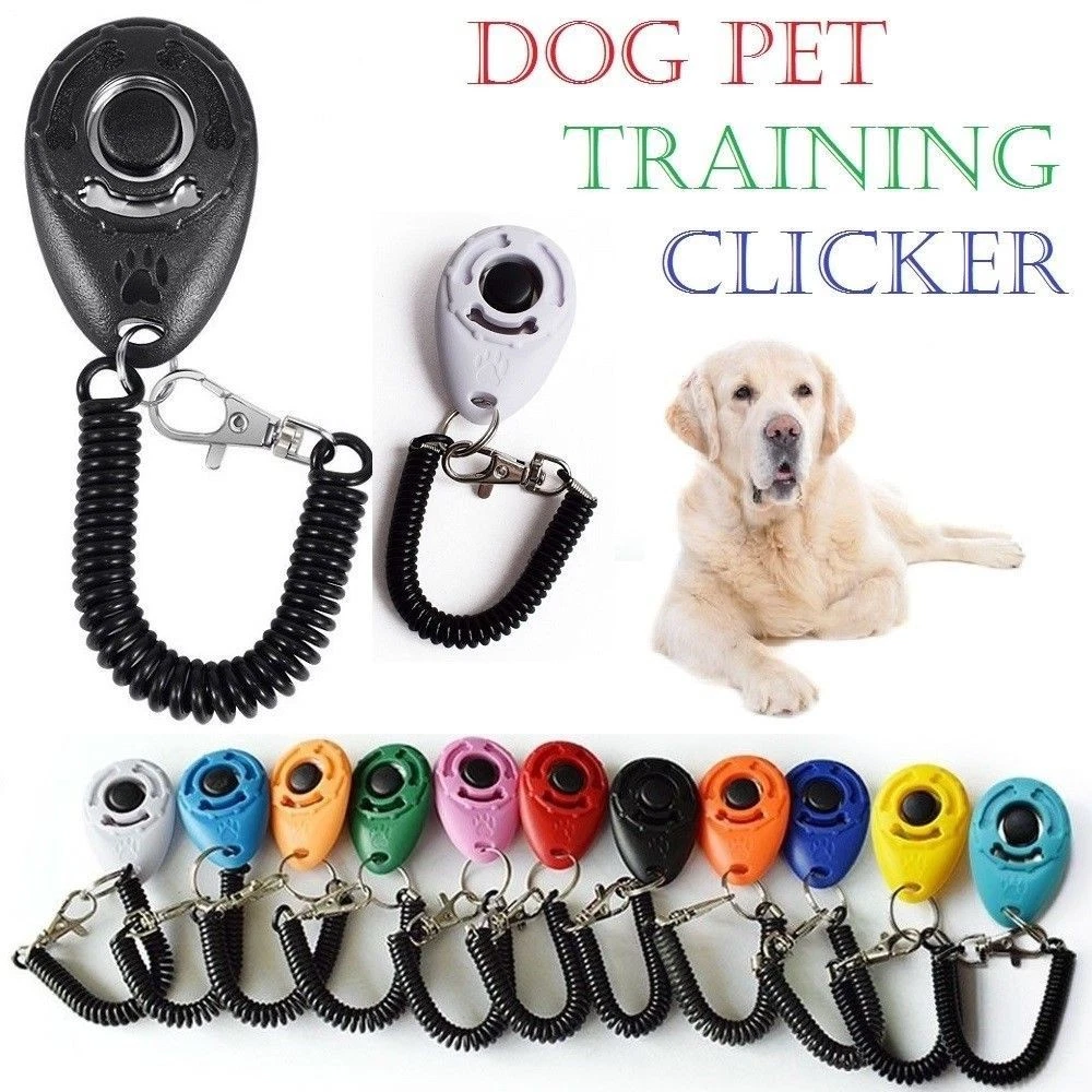 Frienda 18-Pack Dog Training Clickers - Multi Color Pet Training Tools With Wrist Straps