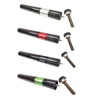 Pool Cue Extender Billard Cue Extension Telescopic Practice Professional Compact