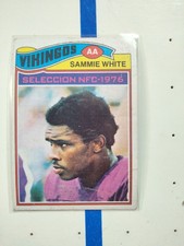 1977 Topps Mexican Sammie White Rookie 340 All-pro Rc Vikings Ngs No Stains 1977 Topps Mexican Sammie White Rookie 340 All-pro Rc Vikings Ngs No Stains
