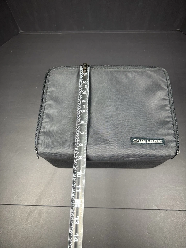 CASE LOGIC 30 CD CARRYING STORAGE TOTE w/Straps Wall Mount Nylon for Music DJ - Image 3 of 4