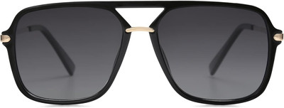 Gafas sol para mujer y hombre cuadradas retro polarizadas estilo aviador moderno