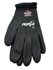 MCR Ninja Ice Insulated Work Gloves, 15/7 Gauge, A3 PVC Coated Size Large