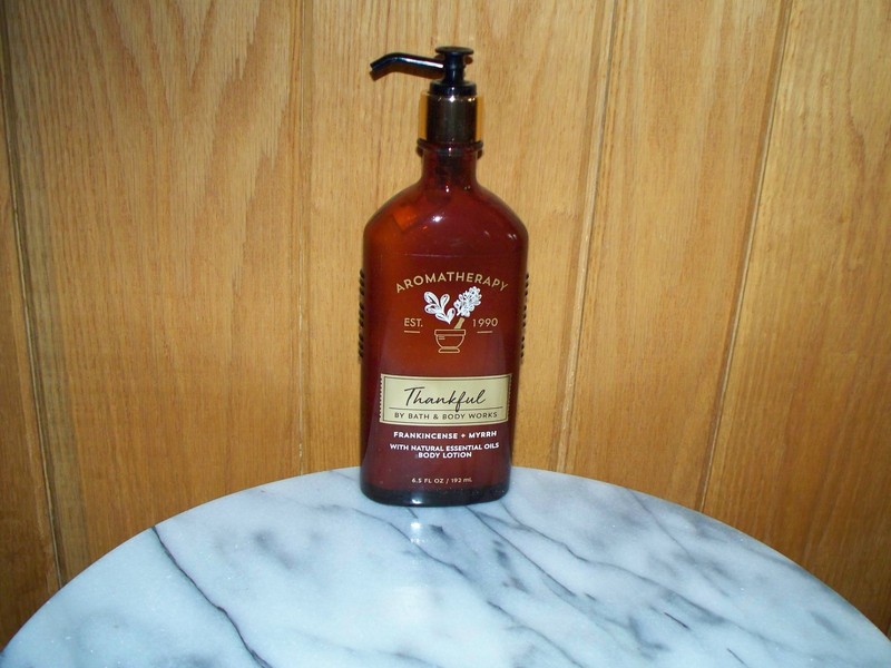 BATH & BODY WORKS AROMATHERAPY THANKFUL BODY LOTION 6.5 OZ.   NEW