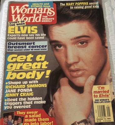 Woman's World Magazine (October 12, 1993) Elvis Presley; VG