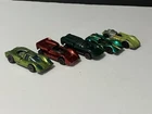 Redline Hot Wheels Gran Prix Series Cars Lot Of 5