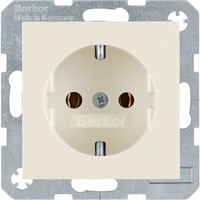 Berker - Steckdose Schuko-Steckdose Ws/Gl 47438982
