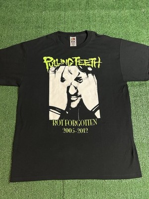 2012 Pulling Teeth Rot Forgotten T Shirt Sz L MDHC Maryland Hardcore A389 TUI