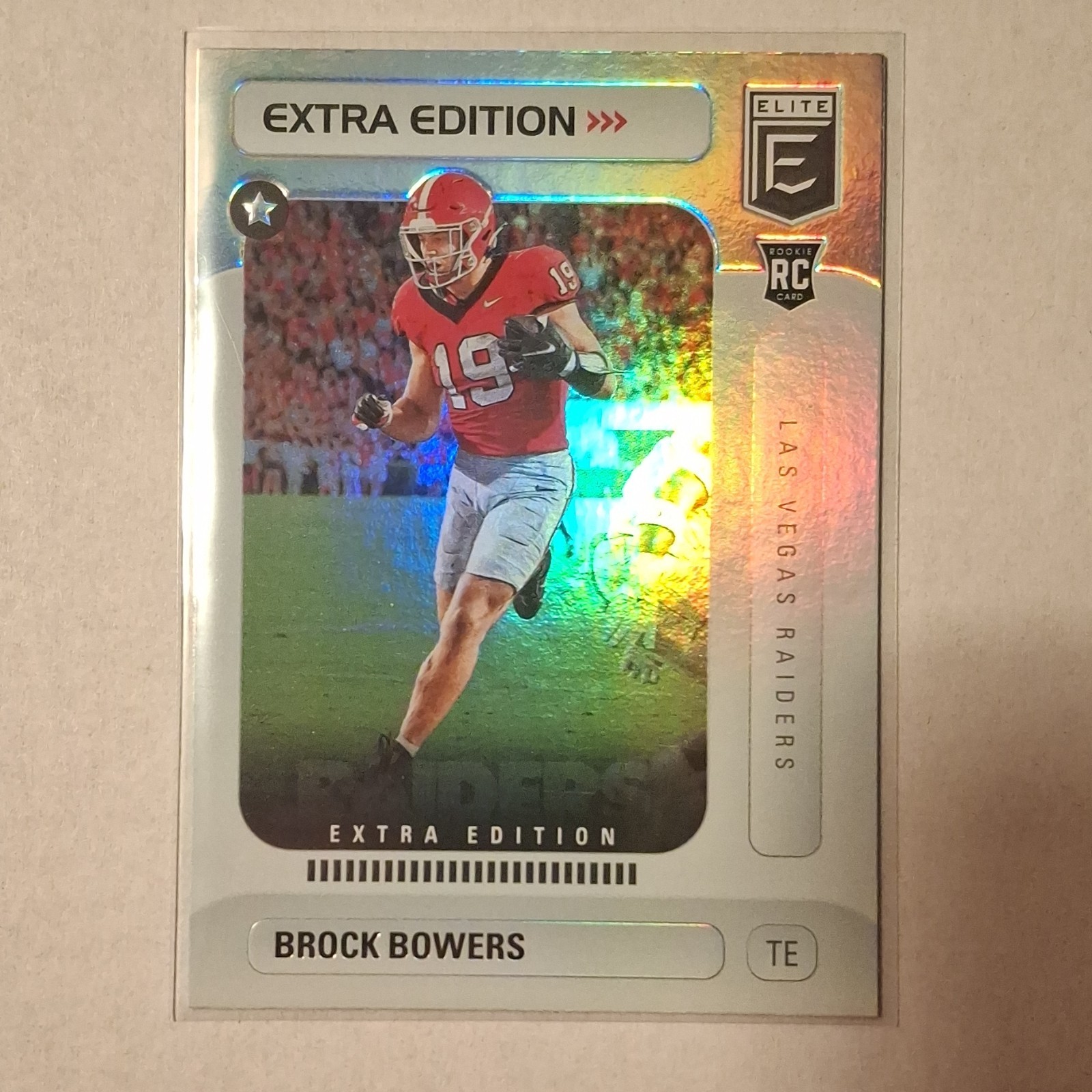 2024 Panini Donruss Elite Brock Bowers Rookie #11 Raiders Extra Edition
