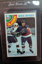 1978 79 Topps #115 Mike Bossy Rookie Card RC New York Islanders HOF. rookie card picture