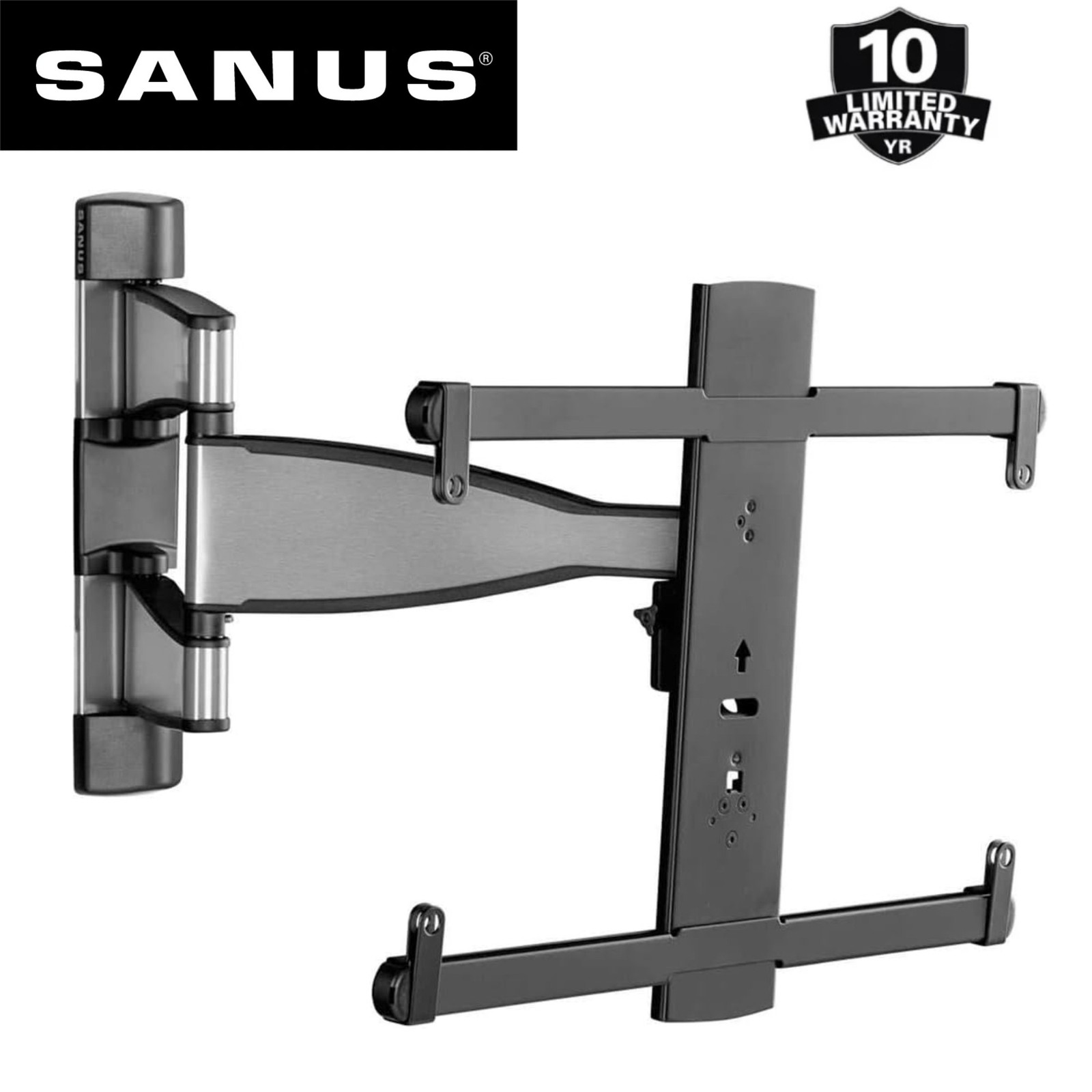 Sanus VMF720-S2 Full Motion Premium TV Wall Mount 32-65"" LED TVs Silver