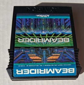 Coleco Colecovision - Beamrider - Complete in Box w/ clear collector case