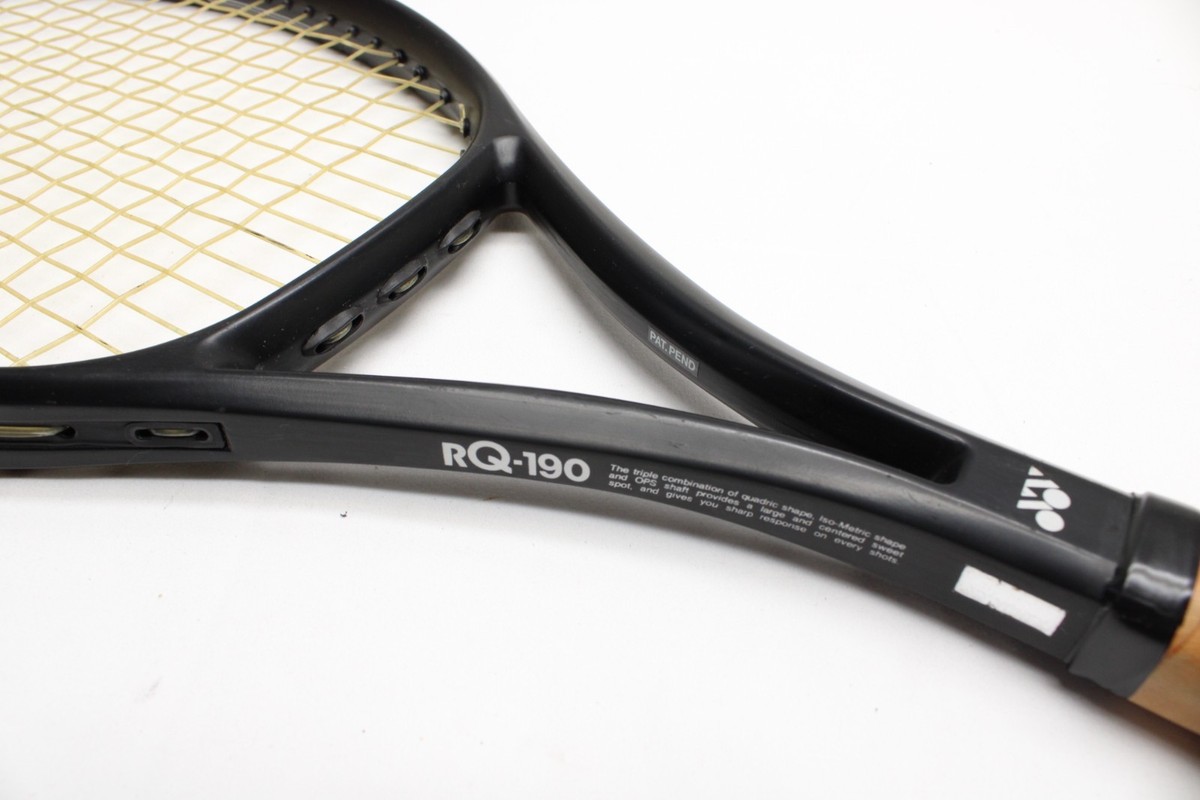 VINTAGE YONEX RQ-190 OPS BUMPERLESS TENNIS RACQUET (4 3/8) JAPAN