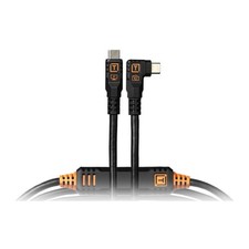 Tether Tools TetherPro Optima 10G USB-C, Non-Reflective 15' Cable, Black