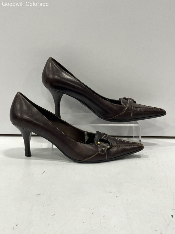 Geox Womens Pumps   Brown  Buckle