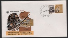 1969 Australia Northern Territory Centenary Unused WCS FDC