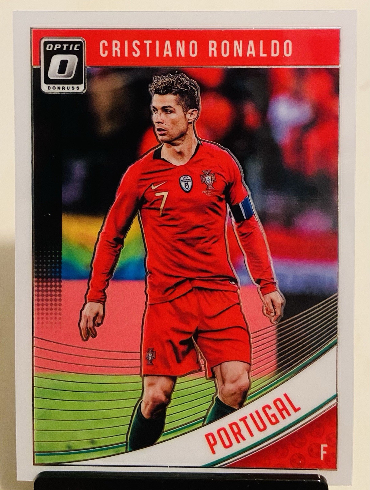 Cristiano Ronaldo 2018-19 Panini Donruss Optic Soccer #158 ⚽️🔥🇵🇹