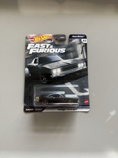 Hot Wheels 1:64 Fast & Furious 1968 Dodge Charger Black Diecast Model Car HCP17