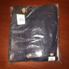 NWOT Dickie's Men's Big Tall Bib Overalls Indigo Blue Size 60x30-54x30-46x30