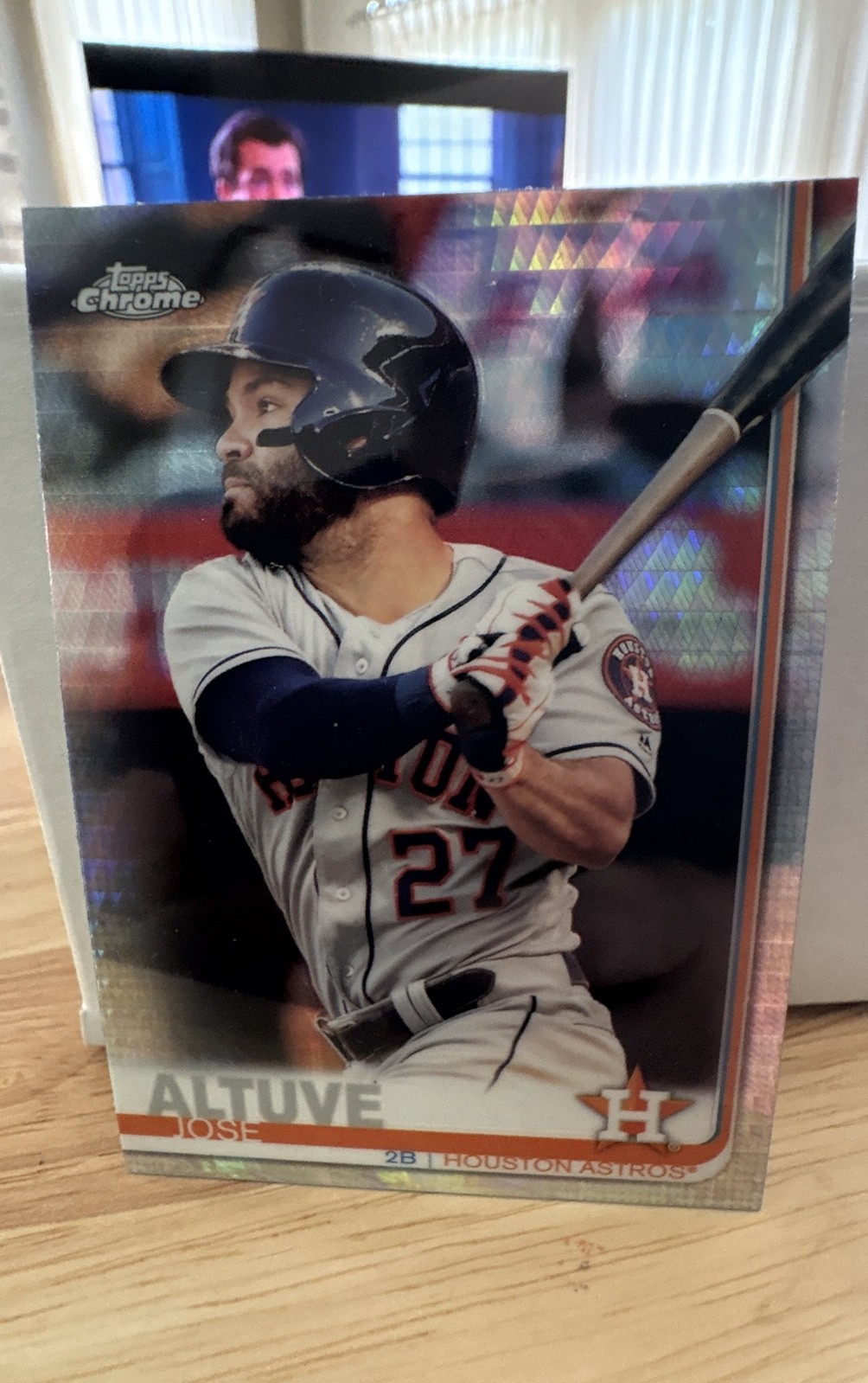 2019 Topps Chrome - Jose Altuve #20 Prism Refractor