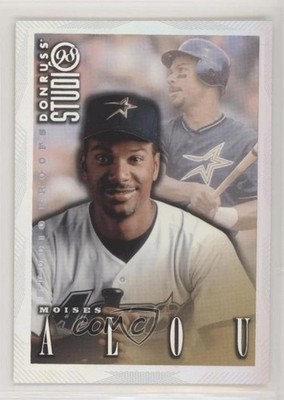 1998 Donruss Studio Studio Proofs /1000 Moises Alou #80 1s4u