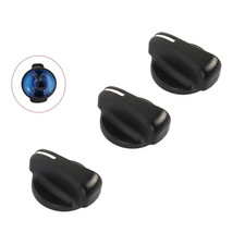 3pcs Ac Heater Control Knob Fan Switch For Dodge Ram 1500 Van Jeep Wrangler Tj