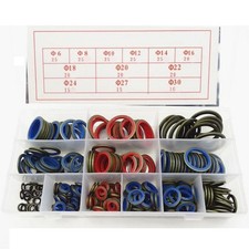 Diverse Selection of Assorted Rubber O Rings in a Complete Set of 245pcs