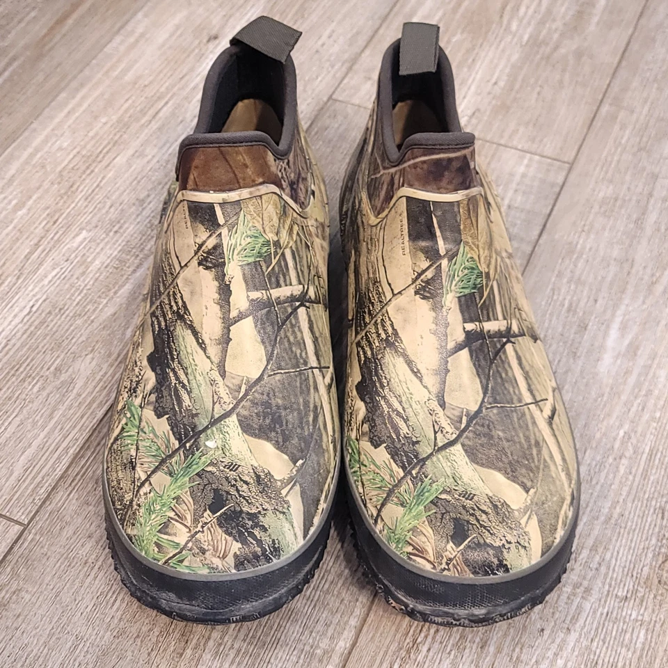 BOGS Field Trekker Hunt Fish Rubber Shoes Mens US 12 Realtree AP Camo Waterproof - Image 3 of 4