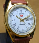 Rare vintage Seiko 5 automatic day date movement number 6309A japan made men's w