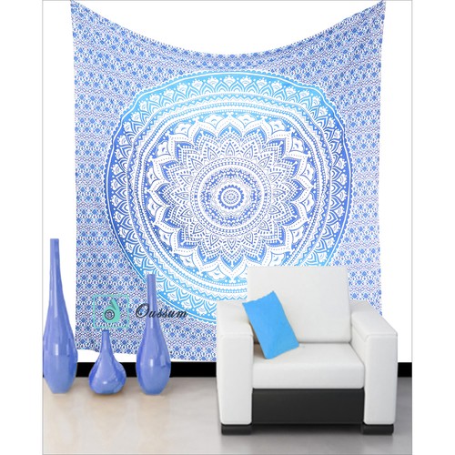 Tapestry Mandala Wall Hanging Home Decor Blanket Hippie Bohemian Queen Bedspread - 第 17/167 張圖片