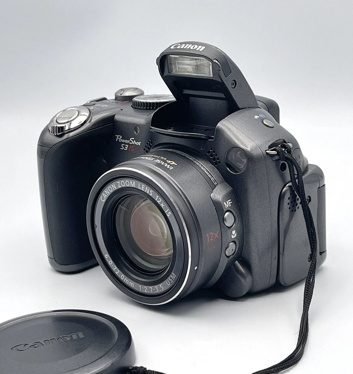 Canon PowerShot S3 IS 6.0MP 12xZoom Flip Screen Compact Digital