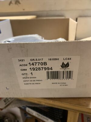 Genuine GM 19287994 Shoe Kit 19287994 | eBay 