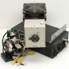 Spectra Physics 161C-010 Head & 263-C0421 Power Supply w/ 2 Keys No Cables PARTS