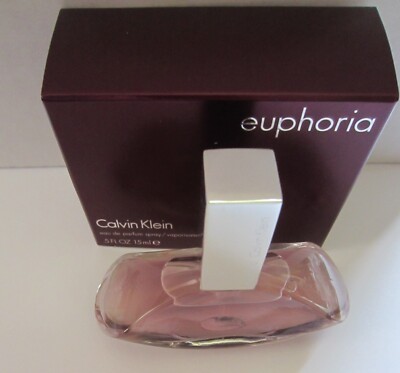 Calvin Klein EUPHORIA  Eau de Parfum 0.5oz/15ml Spray (Mini/travel size) BOXED