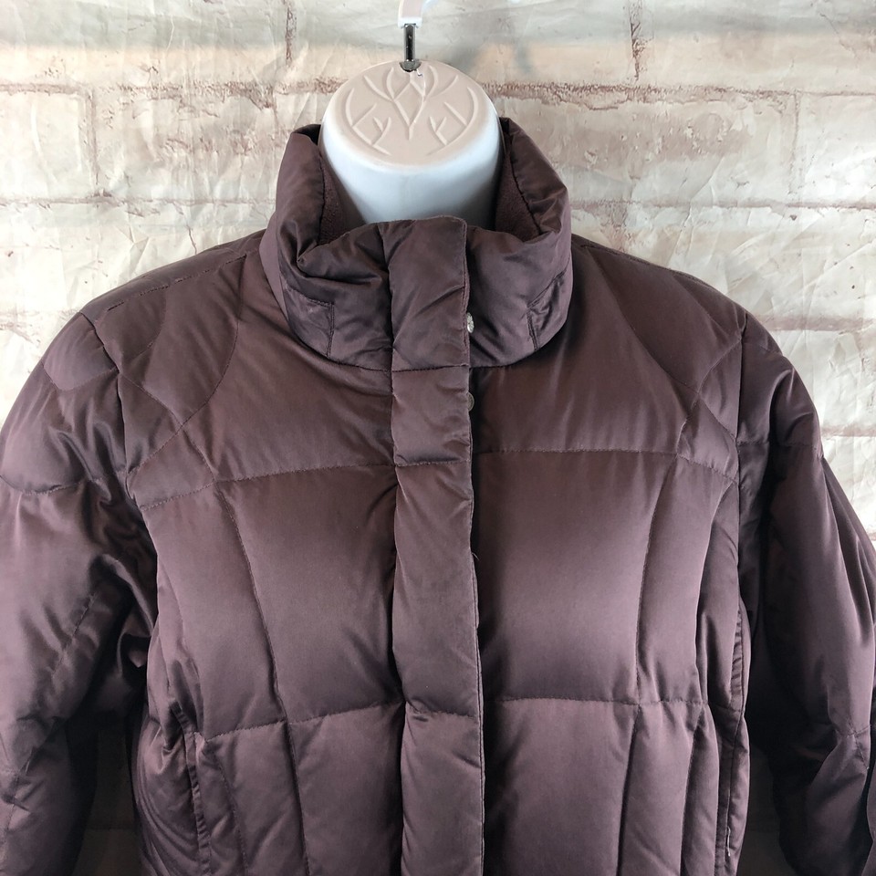Eddie Bauer Women's XS Purple Down Filled Puffer Winter Jacket eBay