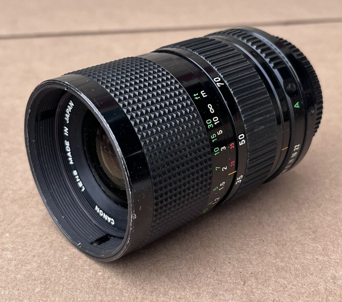 Vintage Canon Zoom FD 35-70mm F4 Camera Lens Japan | eBay