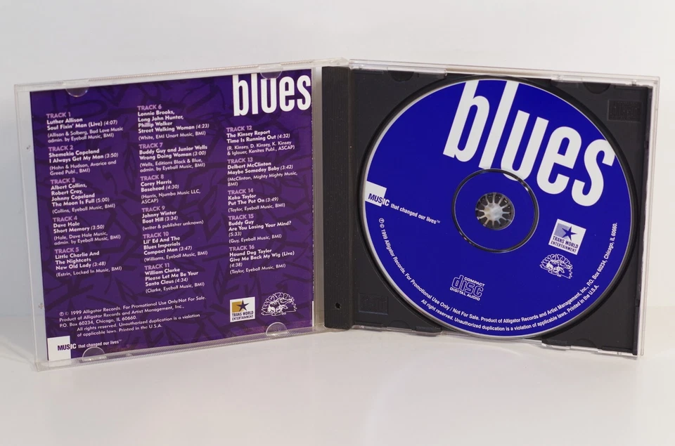 Blues (Music that Changed Our Lives) by Various (Audio CD, 1999, Universal) Foto 3 de 3