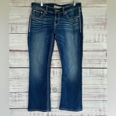 BKE buckle bootcut jeans women dark wash size 30 x 27